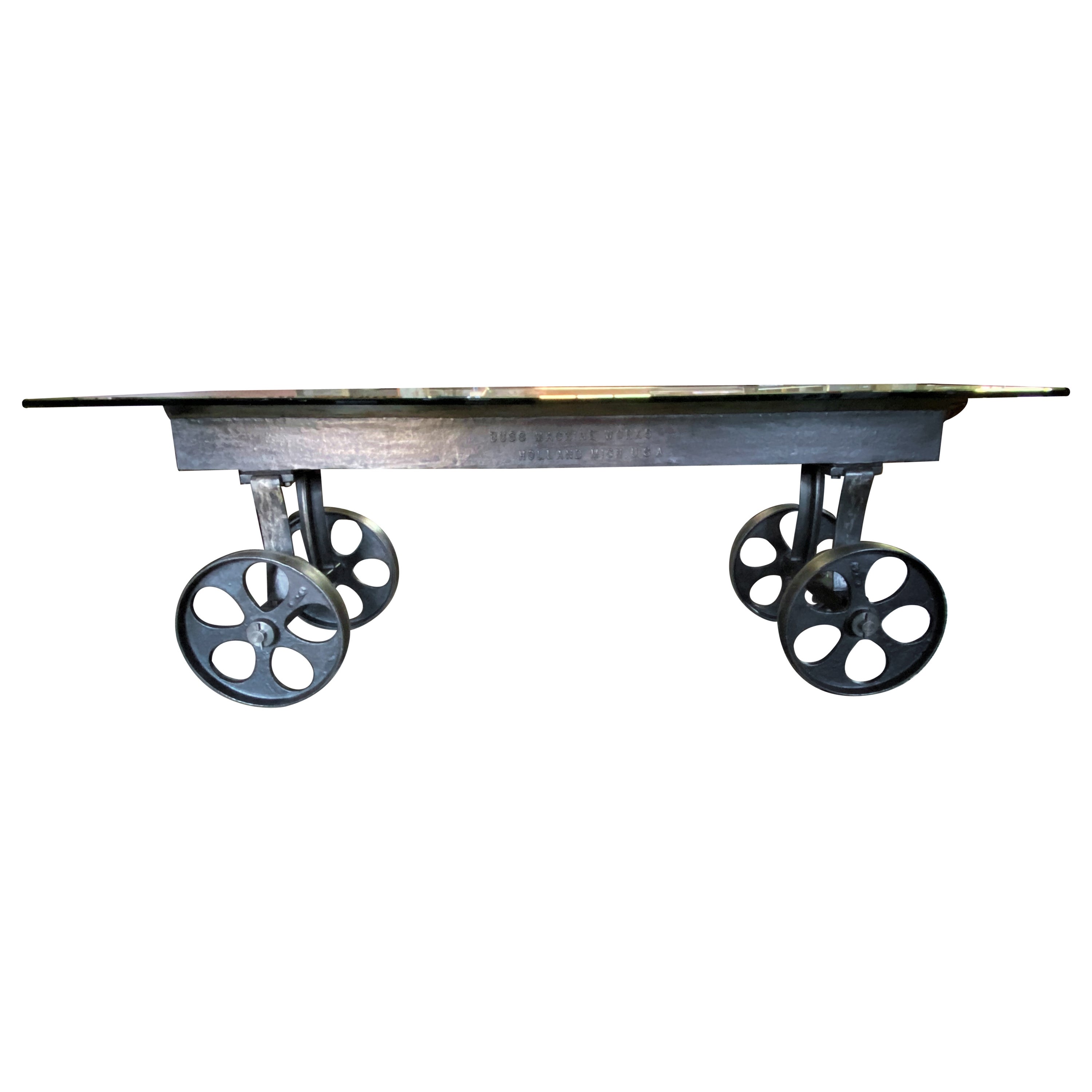 Vintage Cast Iron Table Base