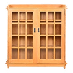 Stickley Mission Oak Arts & Crafts Bookcase Cabinet