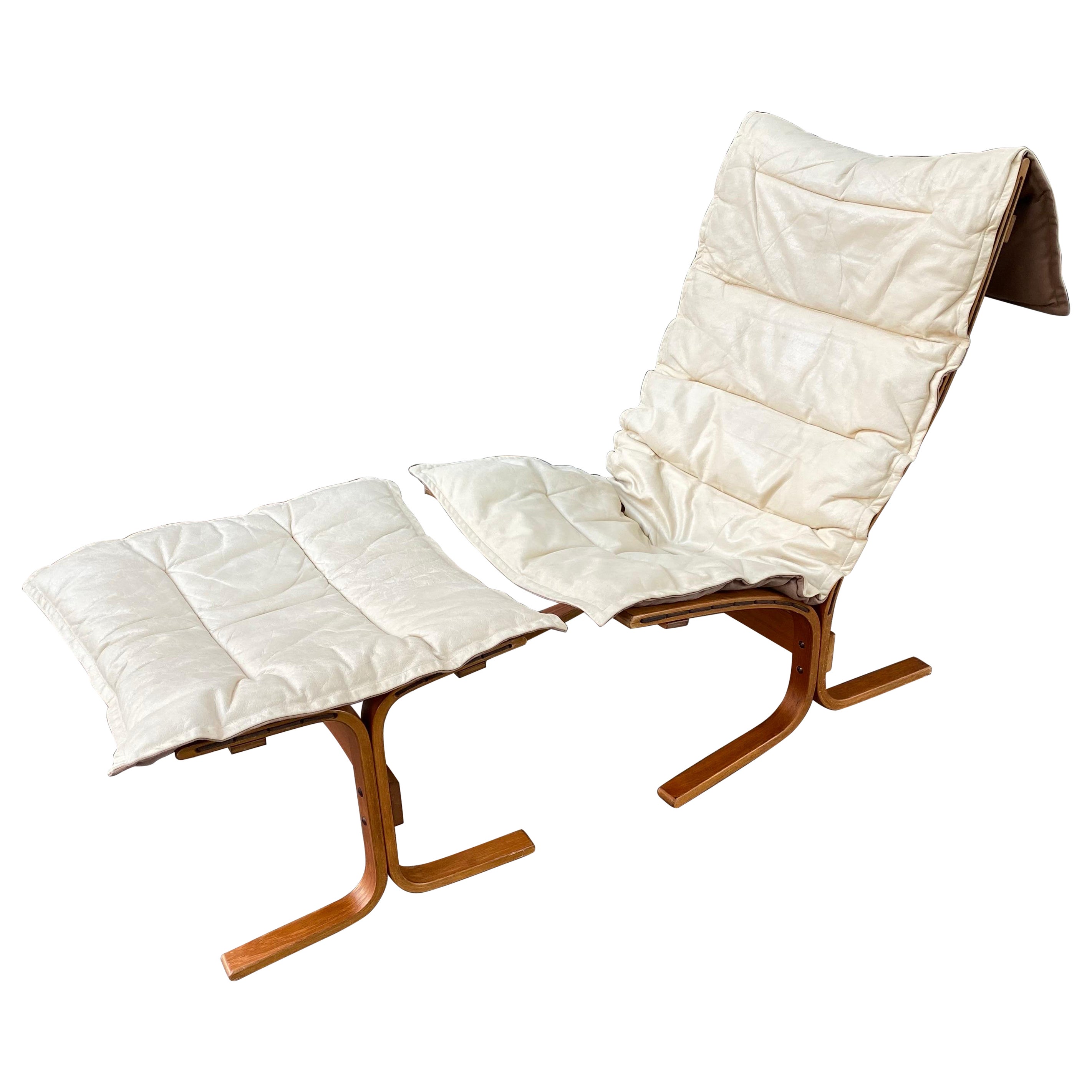 Ingmar Relling Siesta Lounge Chair and Ottoman for Westnofa