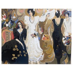 Peinture à l'huile sur toile originale d'Isaac Maimon