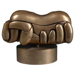 Miguel Berrocal : Romeo et Juliette - Sculpture Laiton - 16 Éléments 1966/67