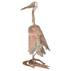 Big Metal Bird Sculpture