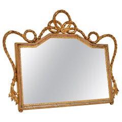 Antique French Gilt Wood Mirror