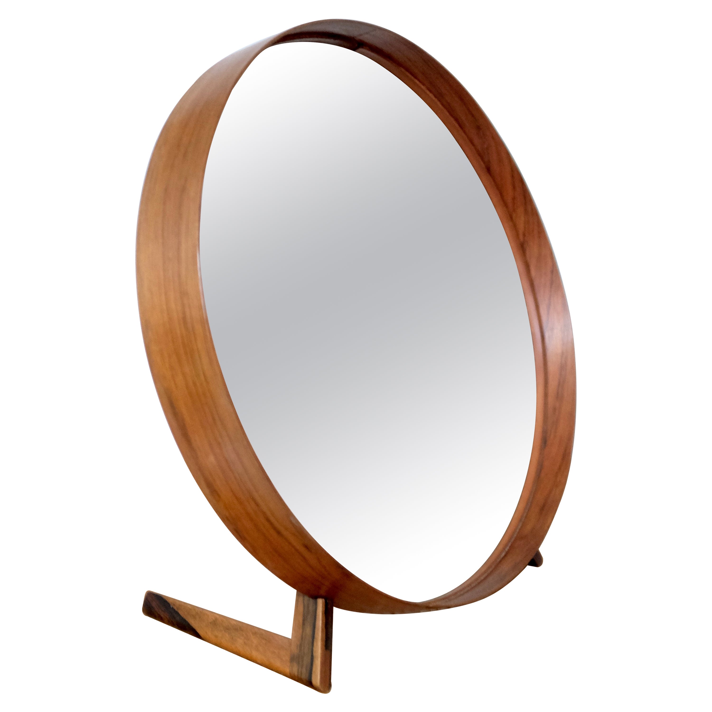 1950's, Rosewood Mirror by Nils Troed For Sale
