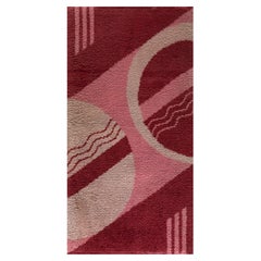 Tappeto Art Deco inglese degli anni '30 ( 3' x 5'10" - 92 x 178 )