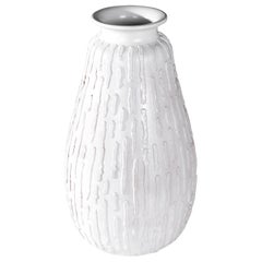 Nuevo Reng, Ribu, Jarrón de terracota vidriada con forma de calabaza