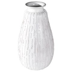 Nouveau vase Reng en forme de gourde en terre cuite émaillée Ribu