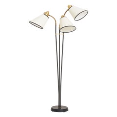 Mid-Century Three-Arm Floor Lamp