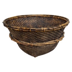 Large Contemporary Woven Basket, Philippines