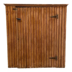 Antique American Cupboard with Door