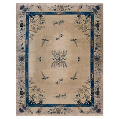Early 20th Century Chinese Peking Carpet ( 8'10" x 11'6"  270 x 350 cm )