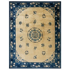 Early 20th Century Chinese Peking Carpet ( 9'1'' x 11'9'' - 277 x 358 )