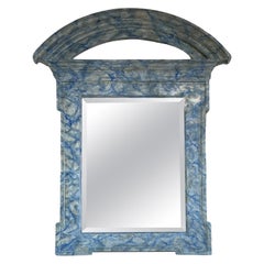 20th Century Portuguese Painted Mirror