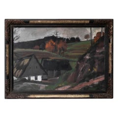 20th Century Czech Expressionist Painting