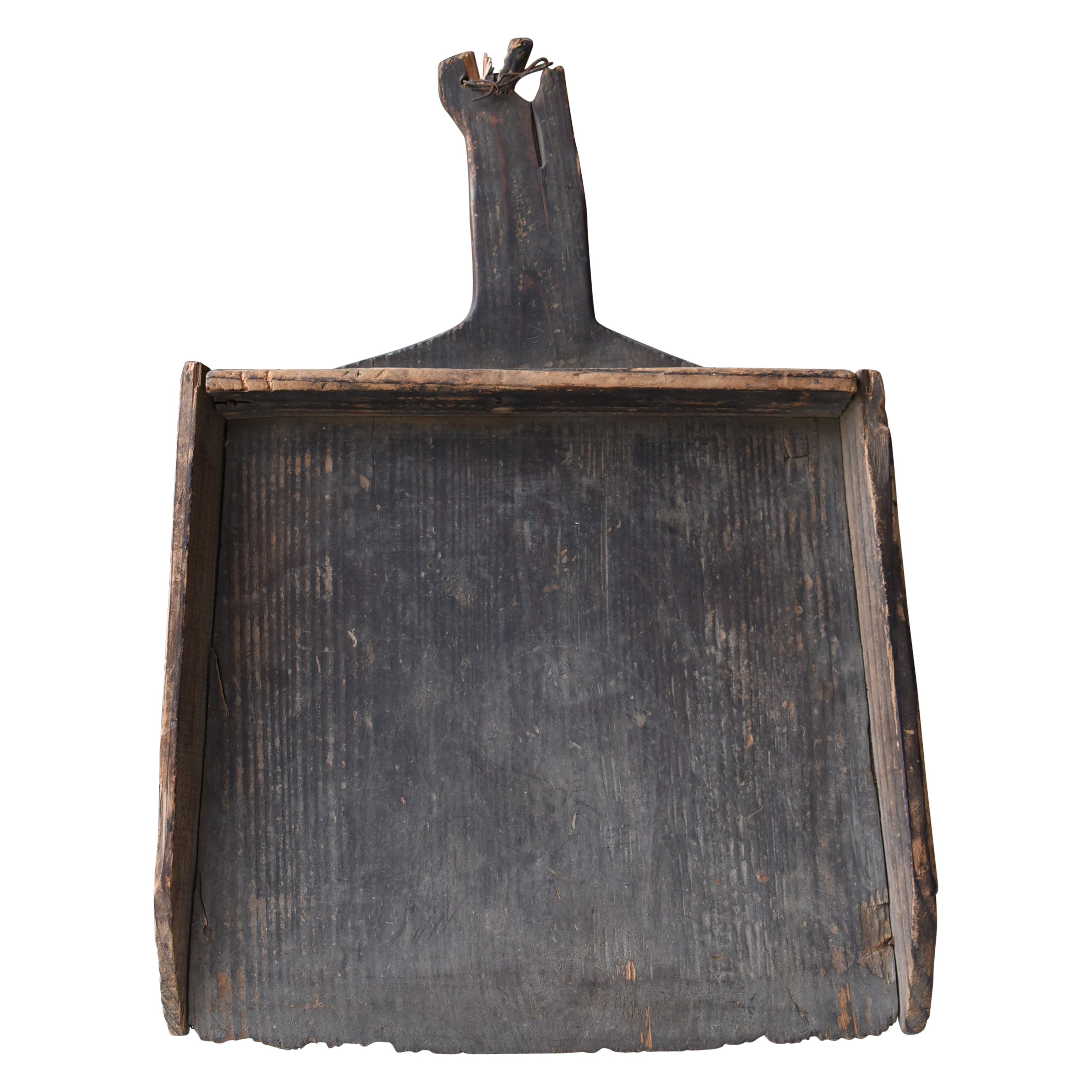 Japanese Antique Wabi Sabi Art Dustpan 1910s-1920s / Object Contemporary Art