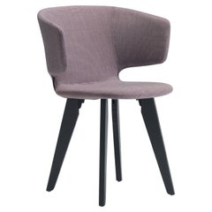 Alias 565 Taormina Chair in Purple & Black Stained Oak Frame by Alfredo Häberli