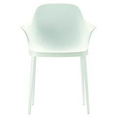 Alias 073 Elle Armchair in White Lacquered Aluminum Frame by Eugeni Quitllet