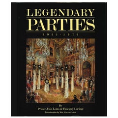 Vintage Legendary Parties 1922-1972 by Prince Jean-Louis de Faucigny-Lucinge 'Book'
