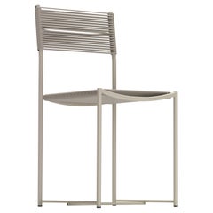 Alias 101 Spaghetti Chair with Beige PVC Seat and Sand Lacquered Steel Frame