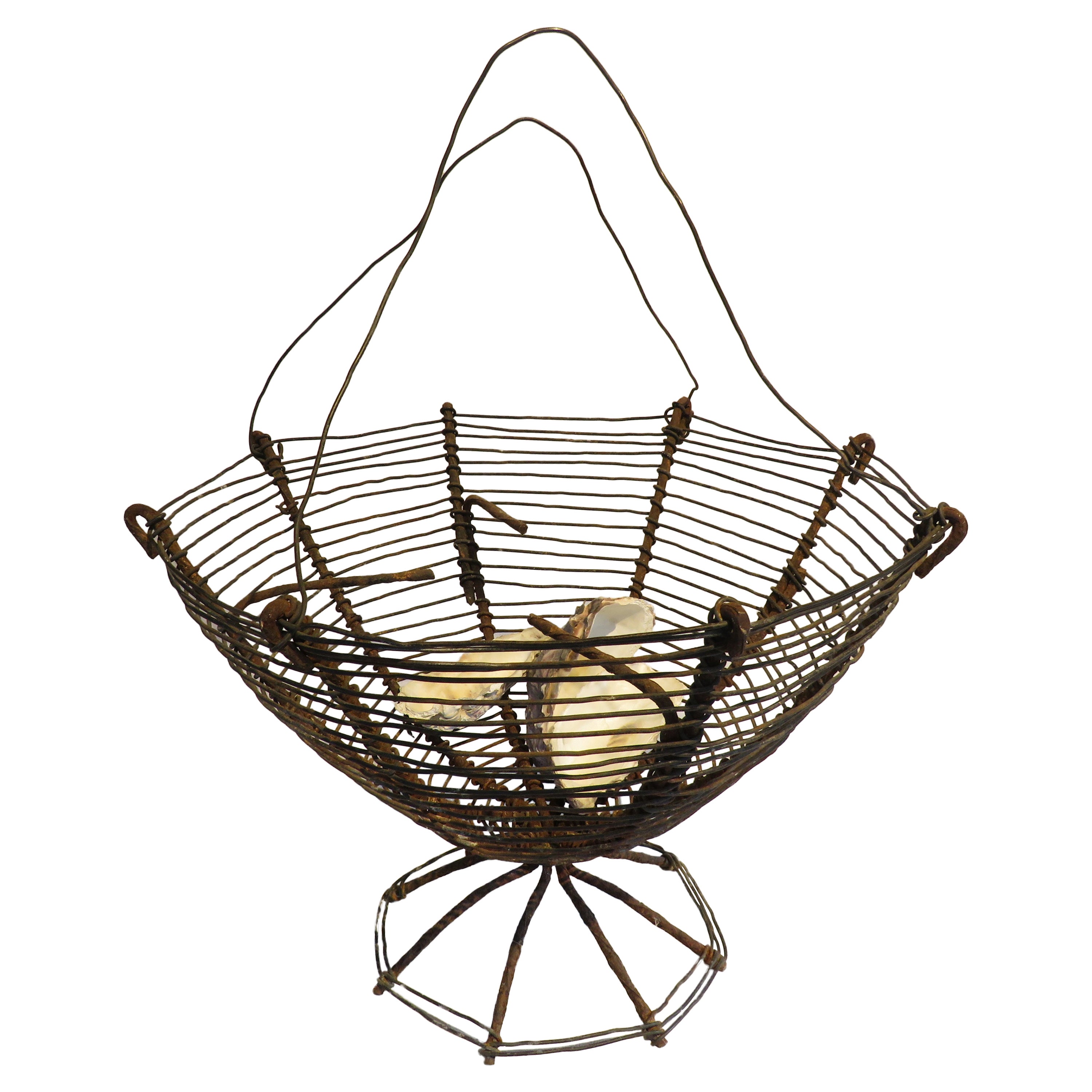 French 19th Century Oyster Basket