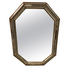 Vintage LaBarge octagon mirror 