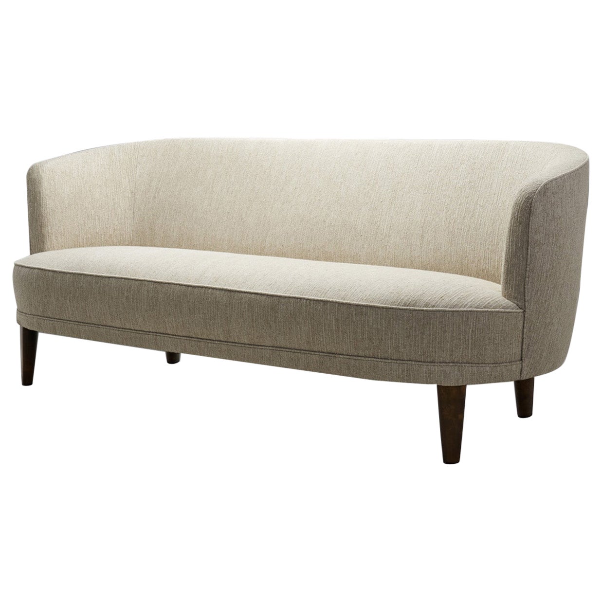 Carl Malmsten „Berlin“ Dreisitzer-Sofa, Schweden 1960er Jahre im Angebot