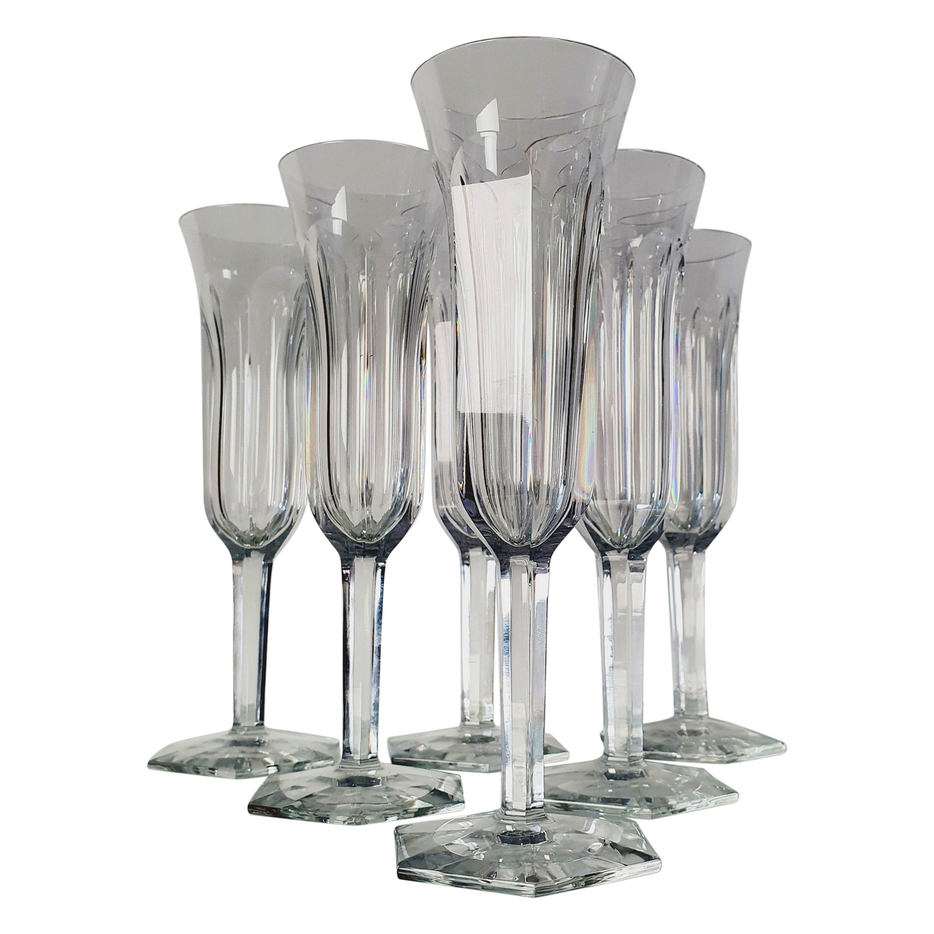 Beautifully Designed Hand Blown Champagne Glasses Standard Champagne Flute 100% Lead Free Premium Quality Crystal Glass Doctor Hetzner Crystal Champagne Flute Glasses 