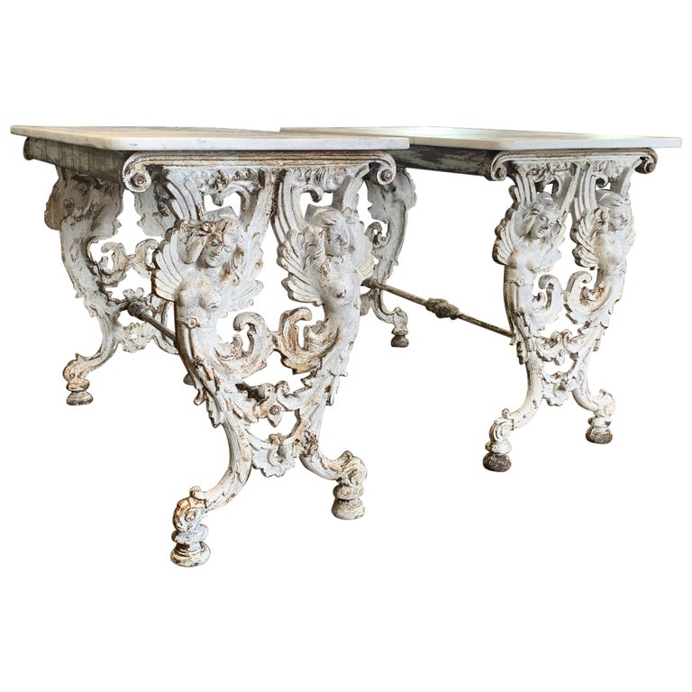 Beautiful Pair of Italian Bistro Tables at 1stDibs
