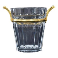 Vaso moderno Baccarat Moulin Rouge Harcourt Crystal Champagne Cooler Ice Bucket
