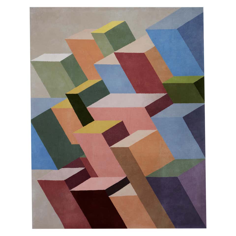 TAGADA´ Round Table by Stamuli, Blue, Light Blue, Red For Sale at 1stDibs