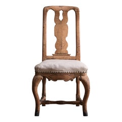 Fine 18th Century Swedish Late Baroque Chair
