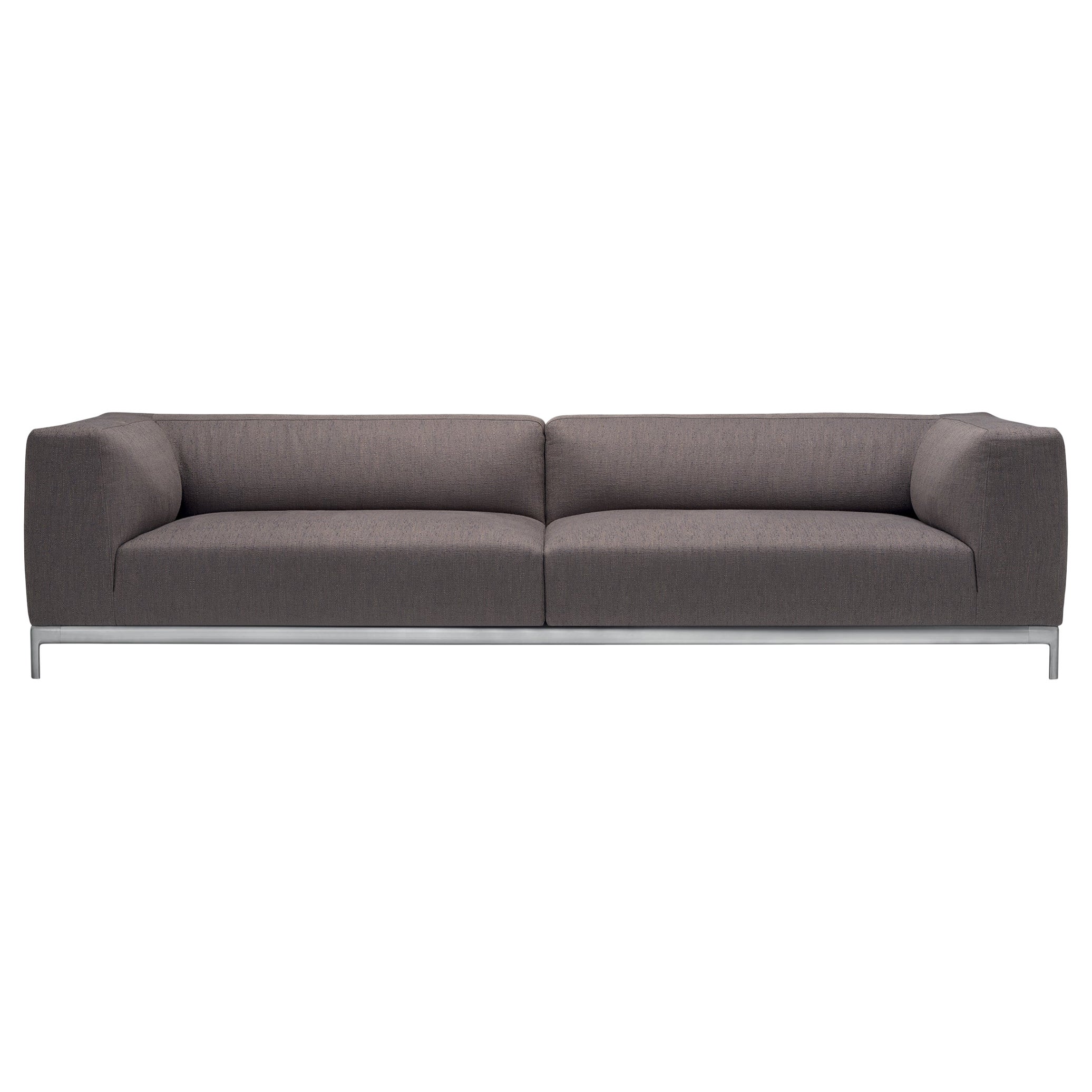 Alias P33 AluZen Soft Sofa 3 Seater with Upholstery and Lacquered Aluminum Frame