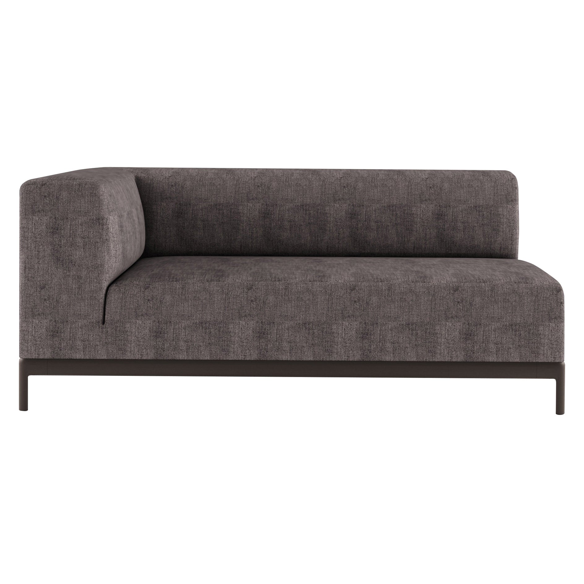 Alias P37 AluZen Soft Angular Sofa with Upholstery & Lacquered Aluminum Frame
