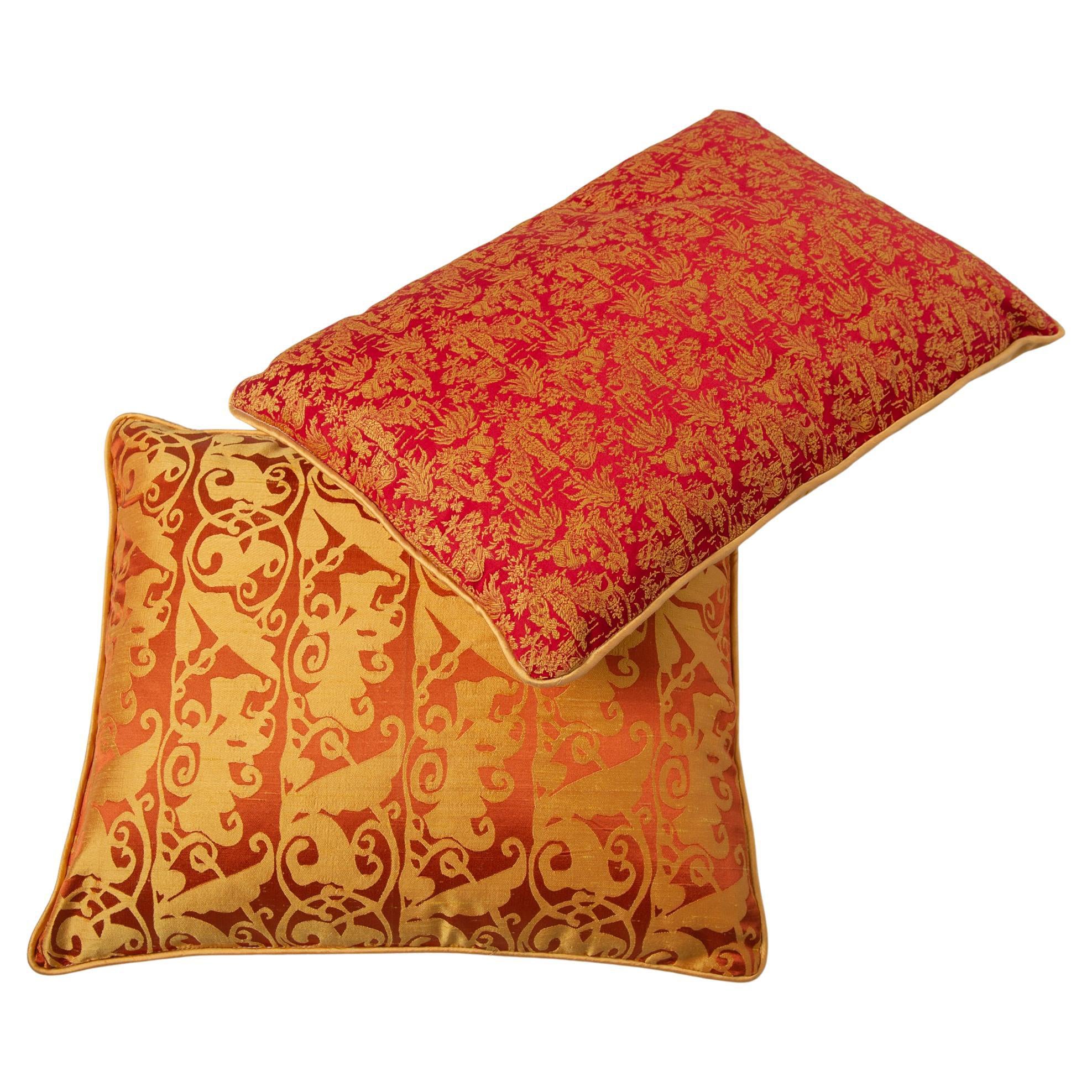 Only One Decorative Red  Pillow For Sale