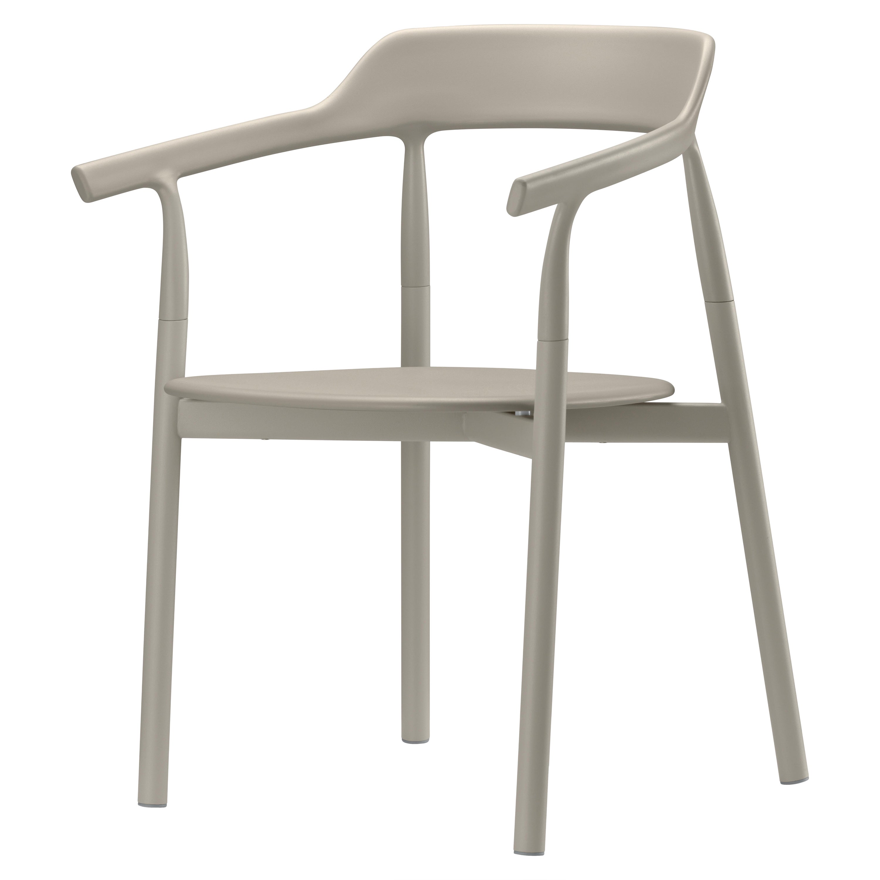 Alias 10E Twig Comfort Chair in Sand Colored Seat and Lacquered Steel Frame For Sale