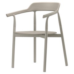 Alias 10E Twig Comfort Chair in Sand Colored Seat and Lacquered Steel Frame