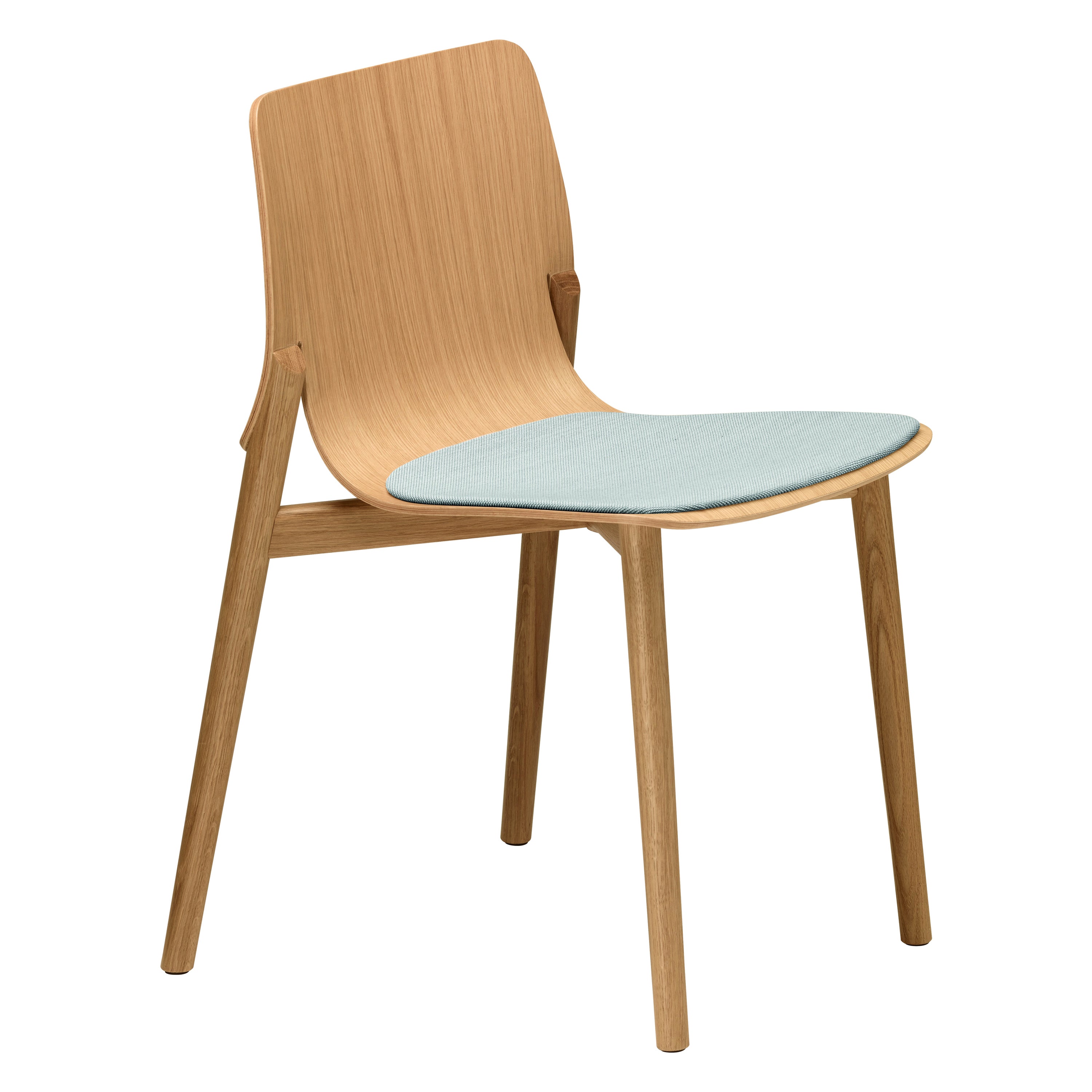 Alias 049 Kayak Chair with Grey Soft Seat & Natural Oak Frame by Patrick Norguet For Sale