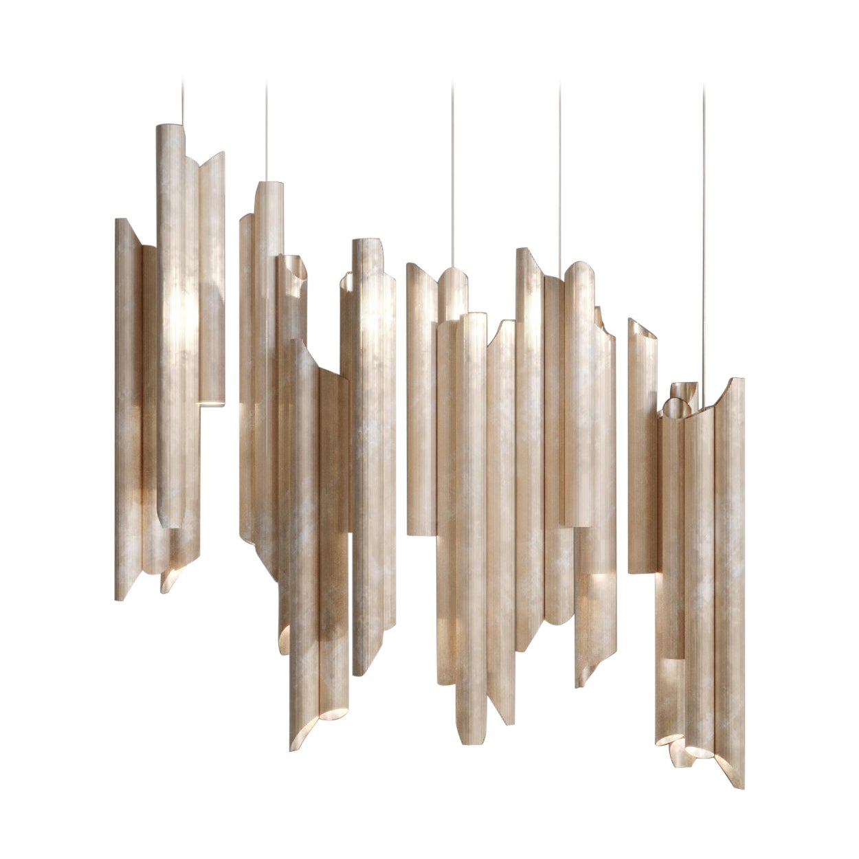 Armilla Chandelier by Scattered Disc Objects