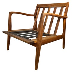 Vintage Walnut Kofod-Larsen Style Lounge Chair