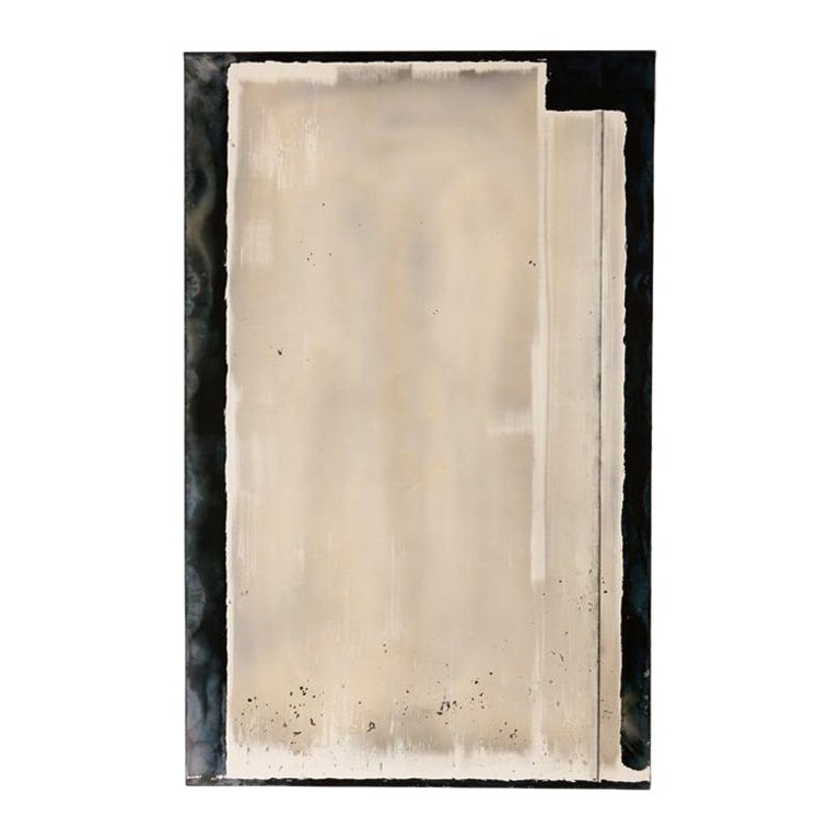 Kiko Lopez, Monolith Series #1, Hand-silvered Wall Mirror, France, 2021 For Sale