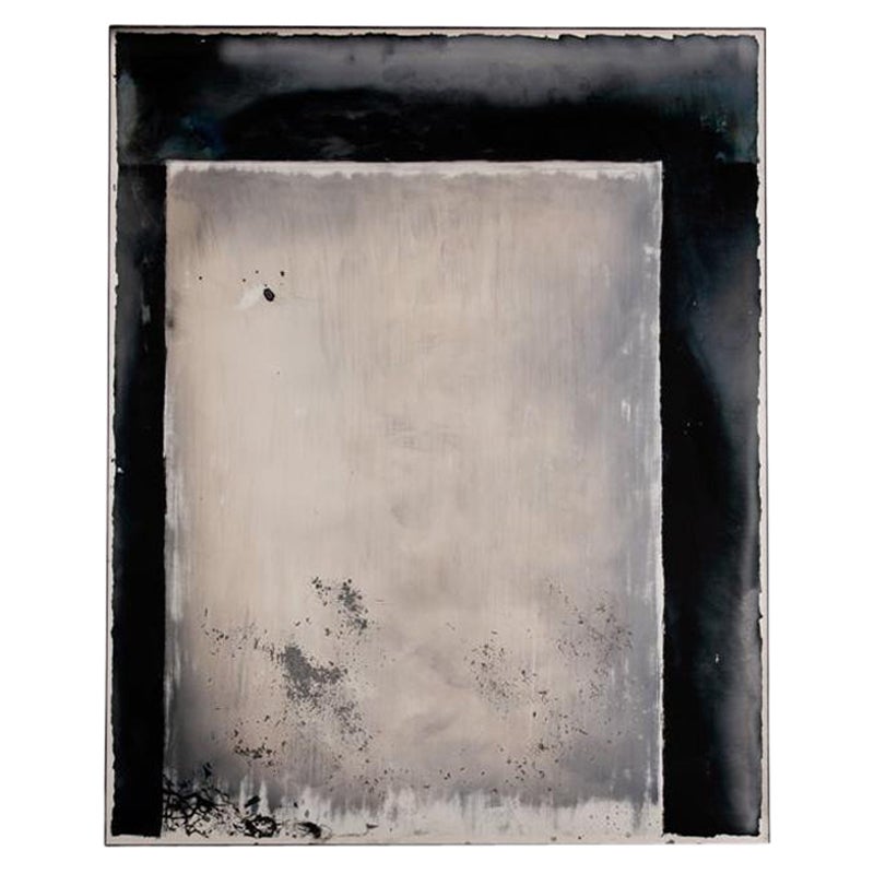 Kiko Lopez, Monolith Series #2, Hand-silvered Wall Mirror, France, 2021 For Sale