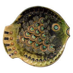 Mid-Century Fish Ceramic by Steven Barry Sykes