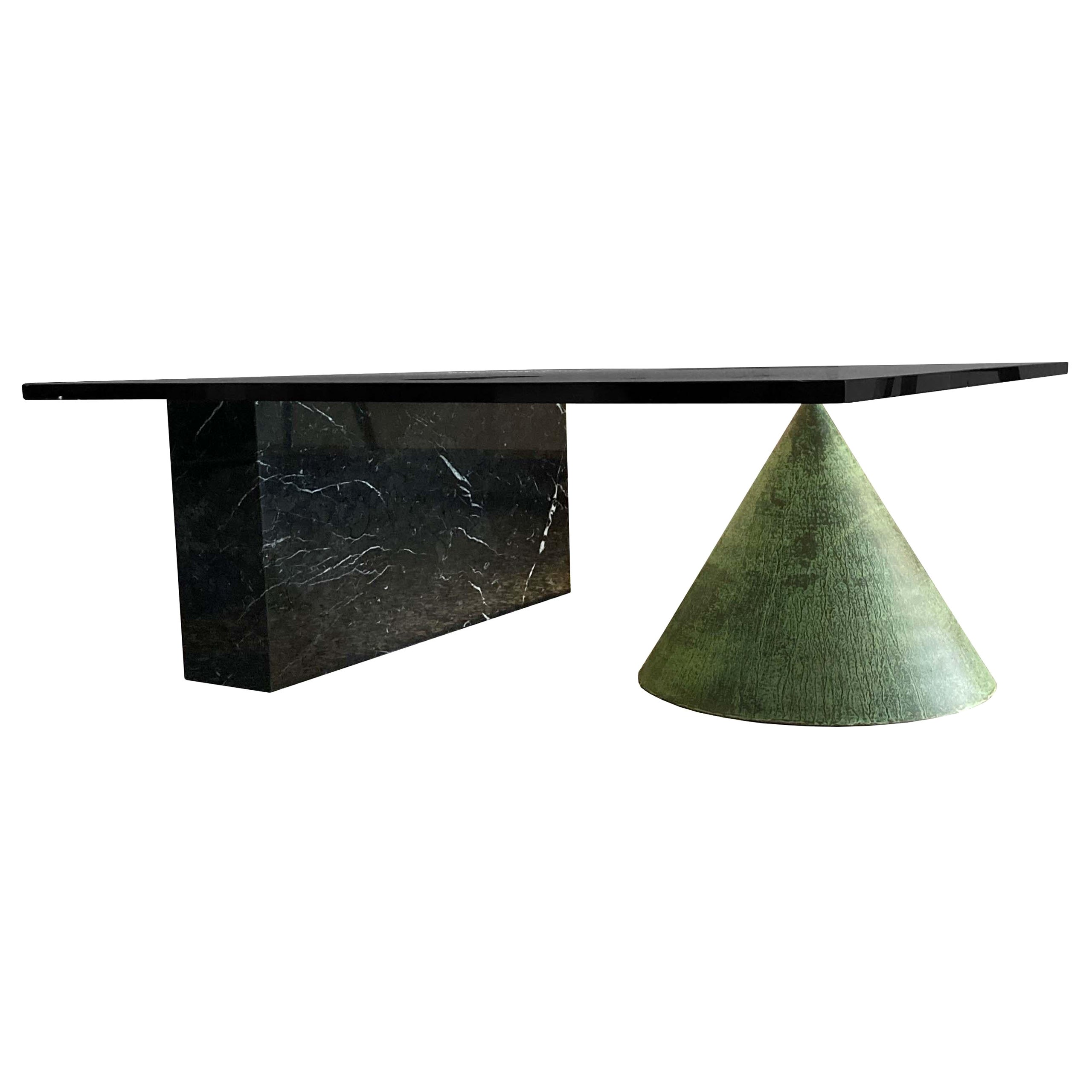 "Kono" Square Coffee Table by Lella & Massimo Vignelli for Casigliani, 1985
