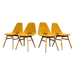 Erika Chairs by Judit Burian, Hungary, 1959, Set of 4