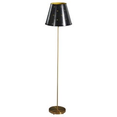 Bergboms, Floor Lamp, Brass, Metal, Sweden, 1960s