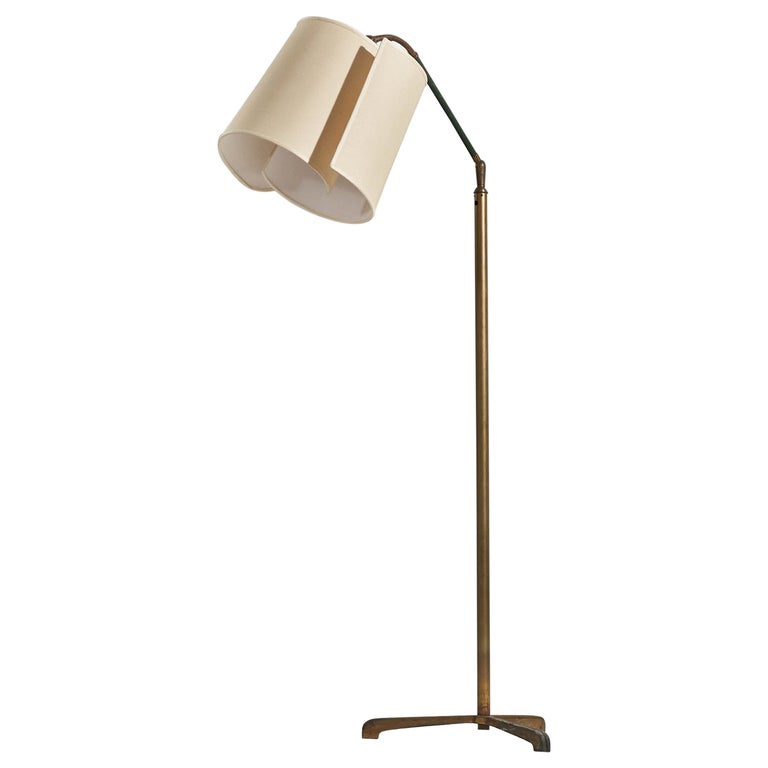 Italian Adjustable Floor Lamp, 1940s