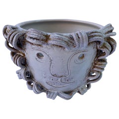 Rosenthal-Netter Italian Ceramic Lion Planter