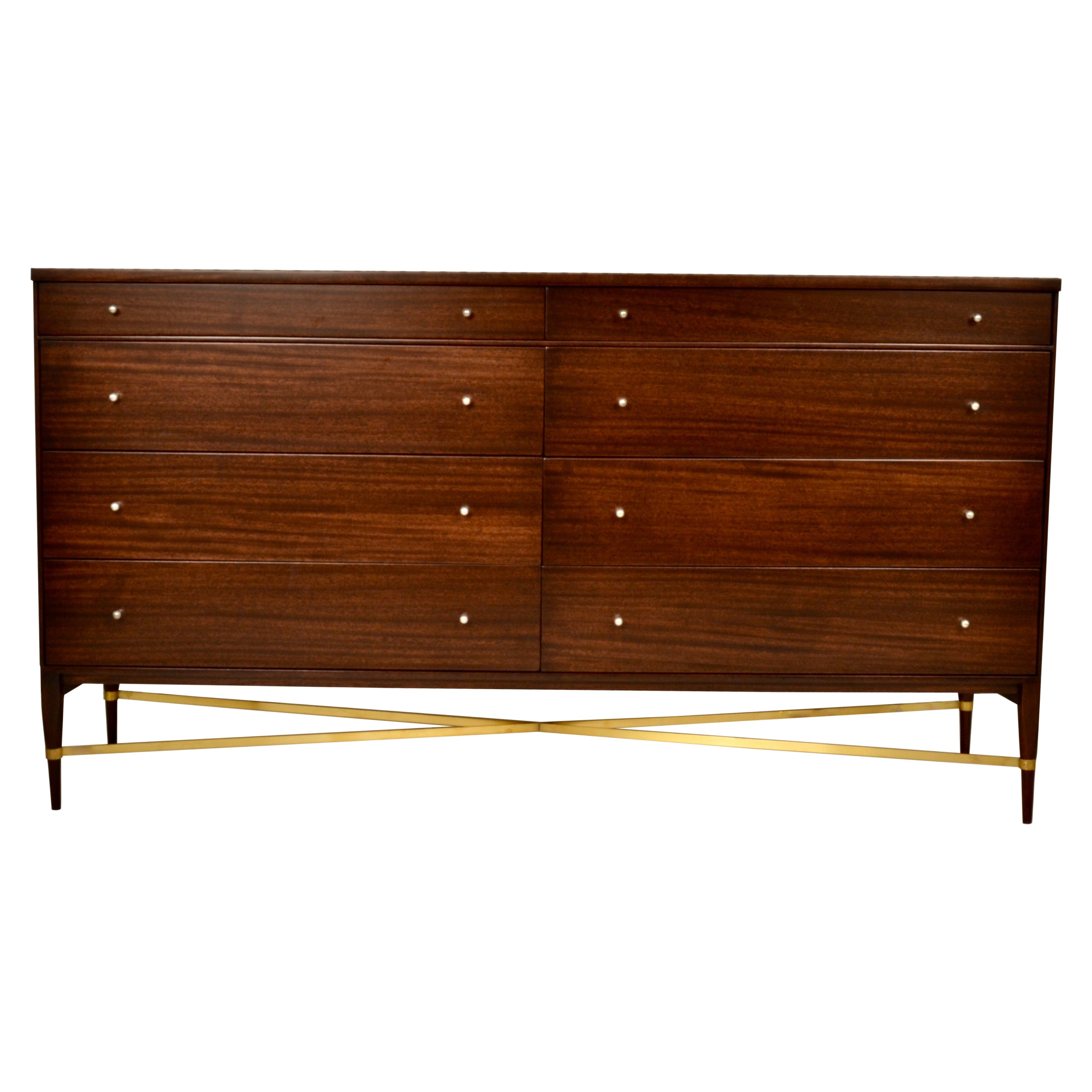 Paul McCobb for Calvin Group 8-Drawer Dresser, USA 1950s For Sale