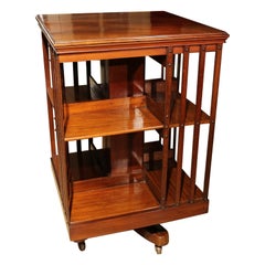 19th Century Revolving  bookcase by Maple & Co