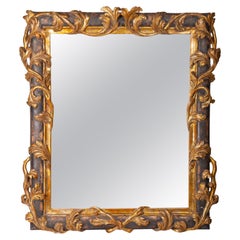 Florence MIRROR in Gilded and Silvered Wood Late 19th Century